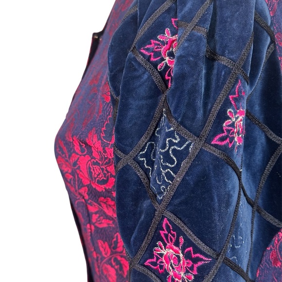 C’estbien High Fashion Victorian Jacket Purple Multicolor Size Unknown - Picture 7 of 9